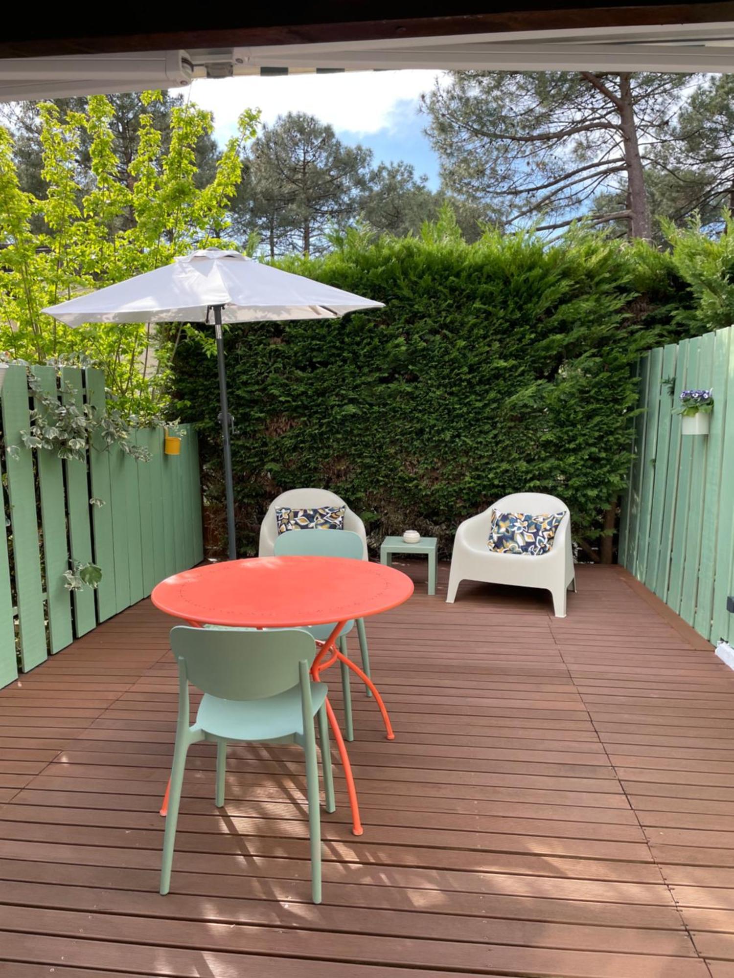 Jolie Maison Au Golf Lacanau Buitenkant foto